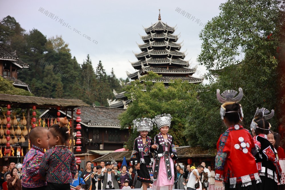 民俗 景区 旅游 游客 侗寨 非遗