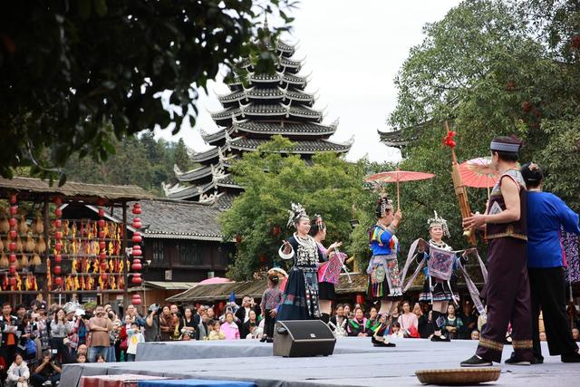 民俗 景区 旅游 游客 侗寨 非遗
