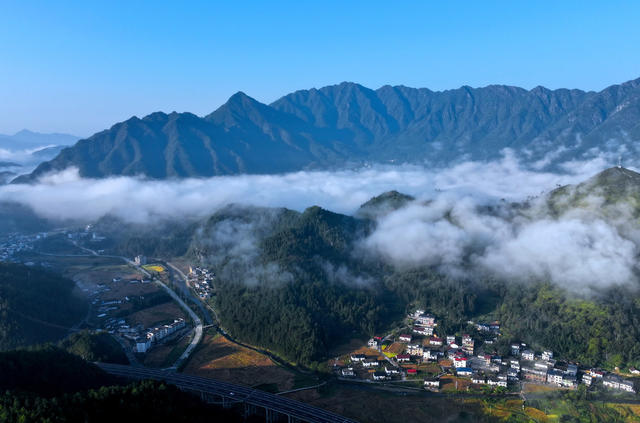 湖南桂东 罗霄山 仙景 西靖社区