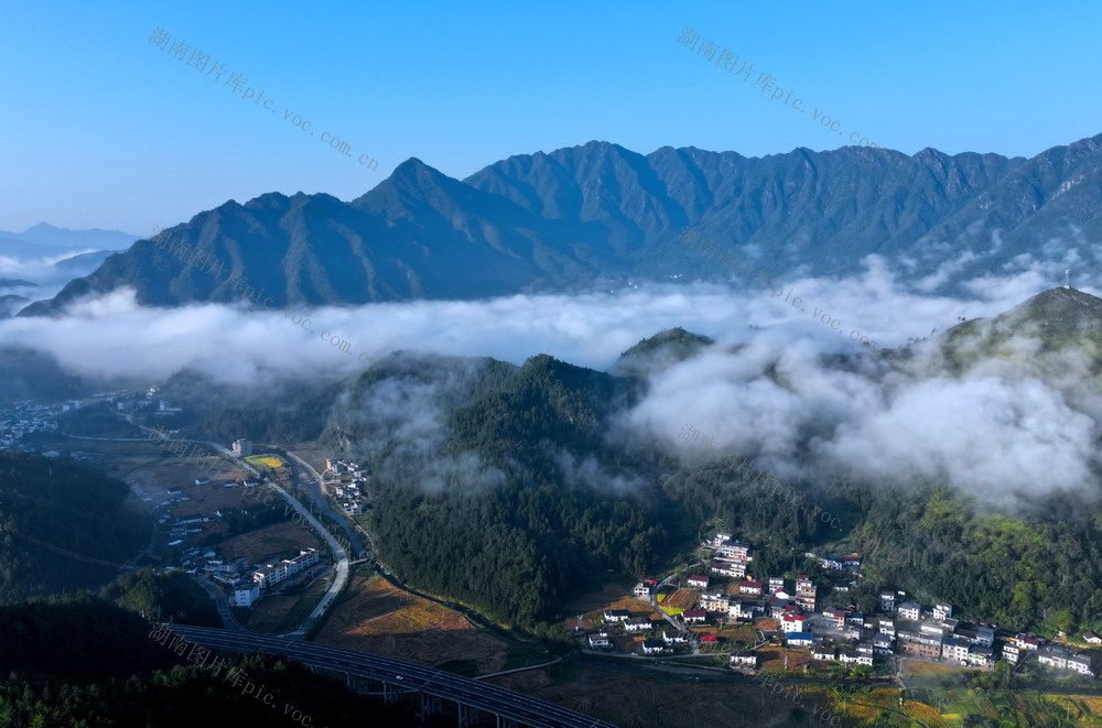 湖南桂东 罗霄山 仙景 西靖社区