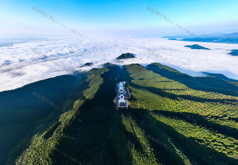 霜降  湖南  郴州市 王仙岭 壮观云海 景观  云雾 王仙岭 峰峦叠嶂    变幻  若隐若现 仙境  山水画卷 