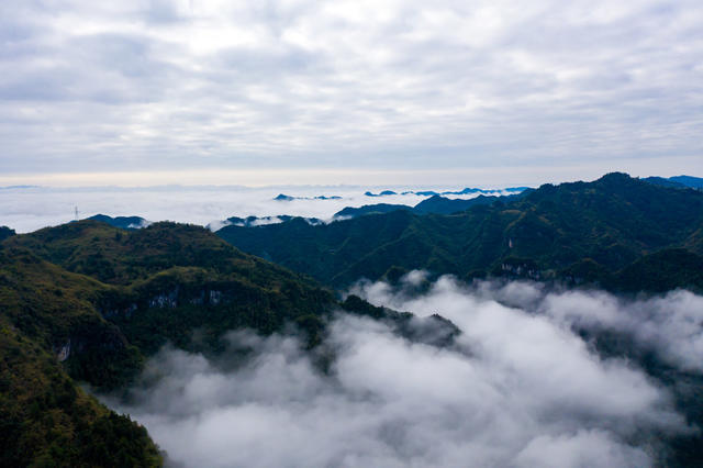 乡村  云雾  湘西  田园