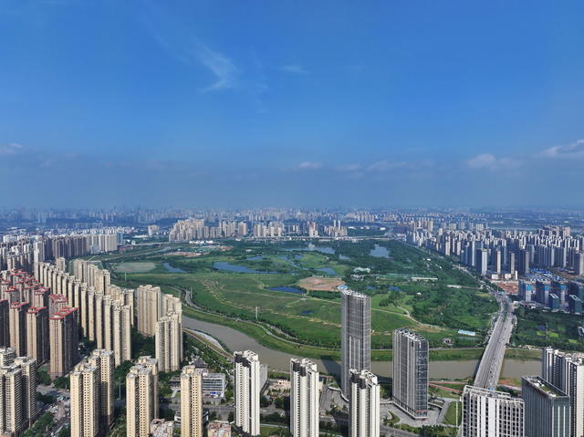湘江新区 湿地  夜景 