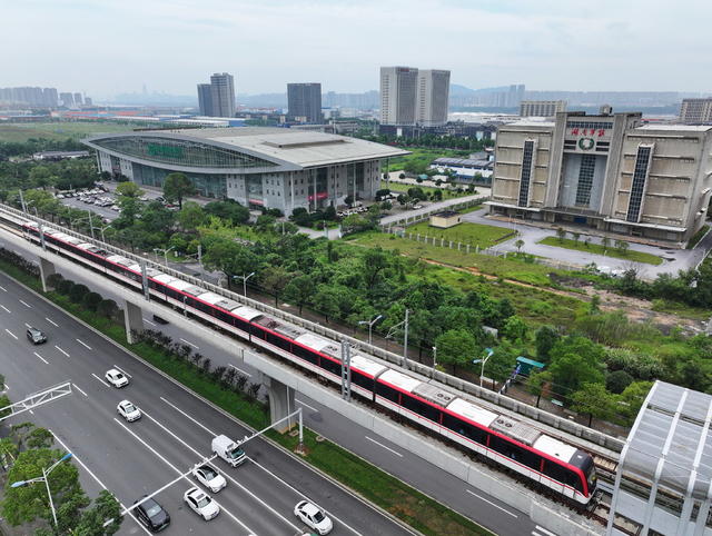 轨道 北延线 地铁 开福区