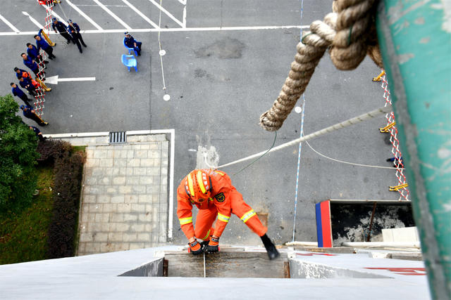 消防 比武 同台竞技 