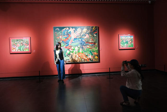 李自健美术馆，陈流作品展