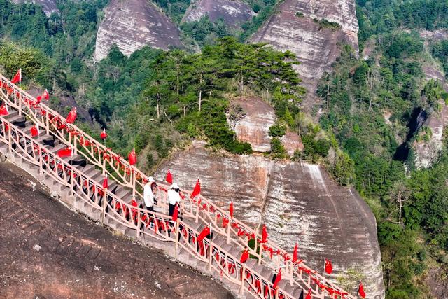 万佛山 景区 丹霞 峰林 游客 旅游 