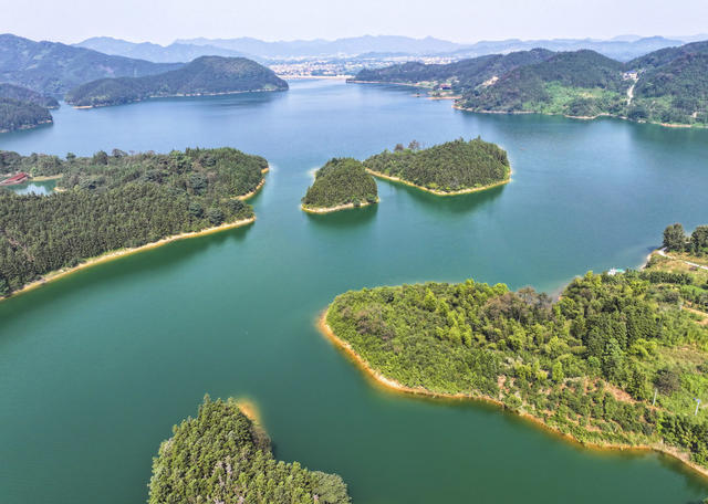 大美中国 金秋 大好河山 青山 碧水 晨雾 湿地 民居 秋景 秋色 风光 晨景