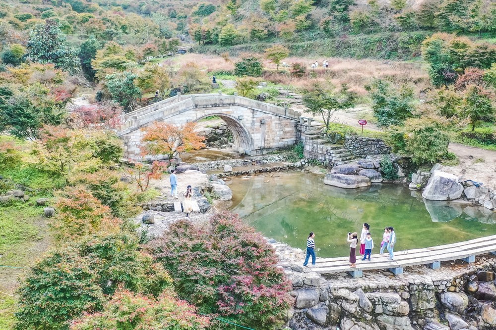 乡村 景区 风景 游客 生态 旅游