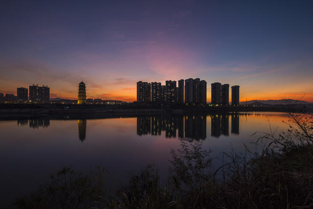 社区  城建       晚霞             
         