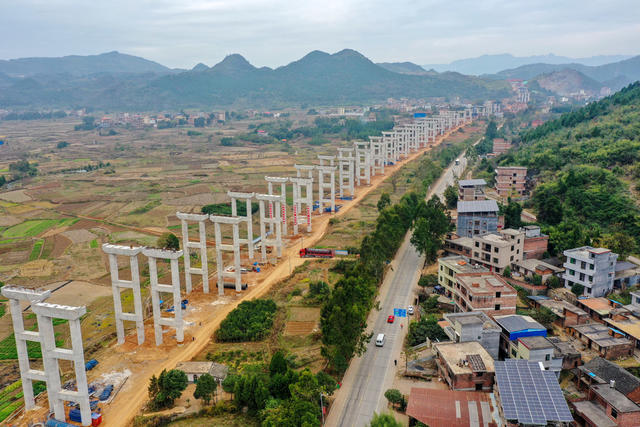 湖南新田：桂新高速加速推进