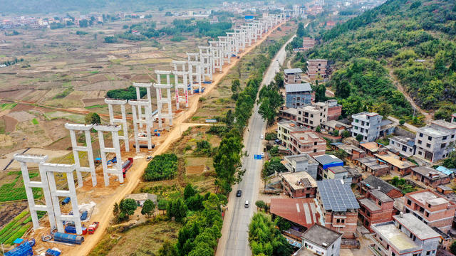 湖南新田：桂新高速加速推进