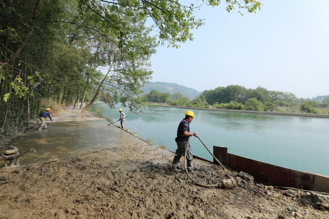 游步道施工  新农村建设  人居环境改造