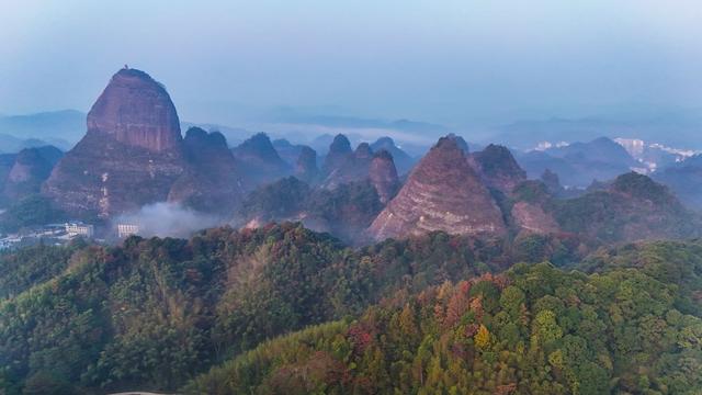 秋景、公园、秋天、生态、风光