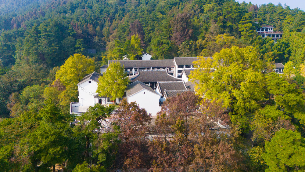 旅游 福严寺 南岳衡山 古寺 秋景