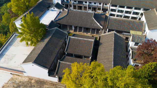 旅游 福严寺 南岳衡山 古寺 秋景