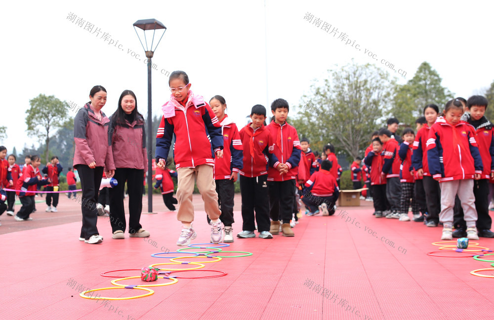 体育运动 课间操 学生 体育