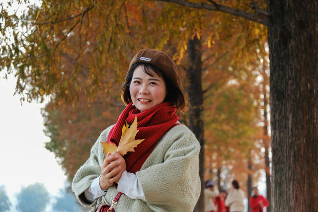 冬日暖阳，湖南烈士公园