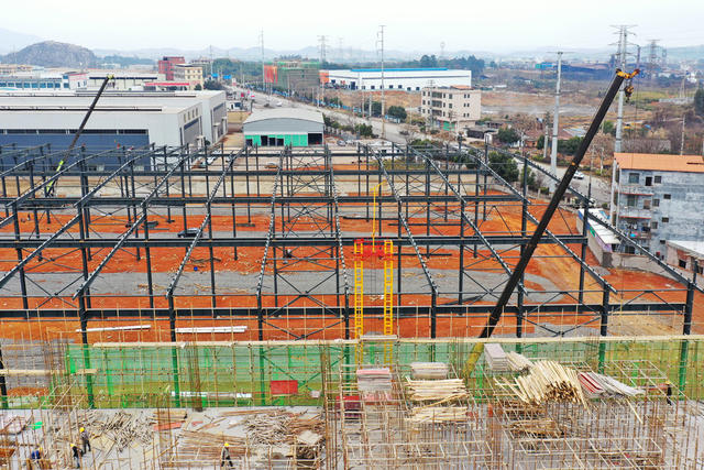 嘉禾：新年开工建设忙