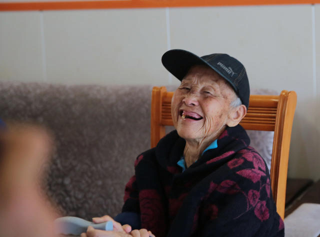 湖南桂东 养老院  乐事 多 老人 快乐