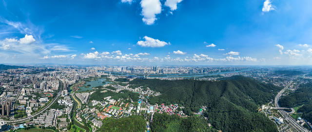 长沙航拍全景