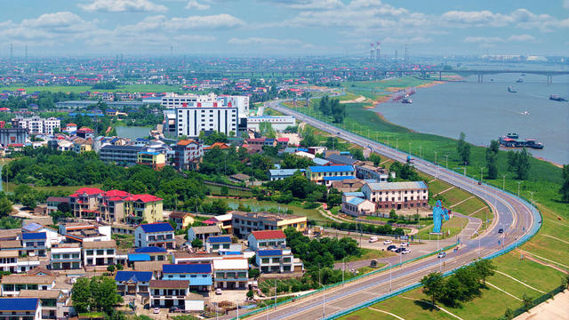 长沙 望城区 新康戏乡  航拍