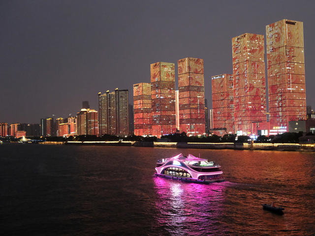 夜游湘江