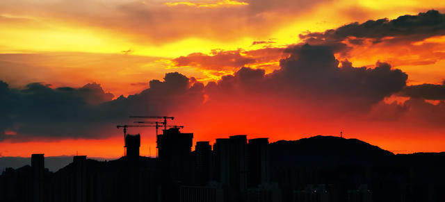 长沙 晚霞