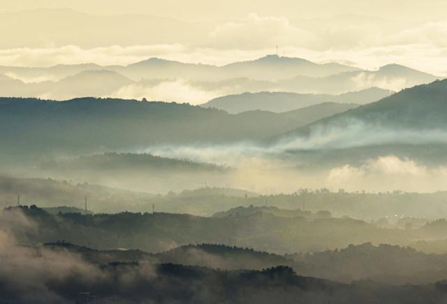 嘉禾：诗意乡村 晨曦如画