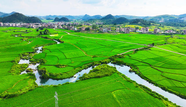生态  田园  和美  乡村  画卷