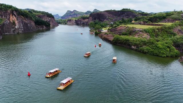 竹筏  漂流  暑期  旅游  清凉