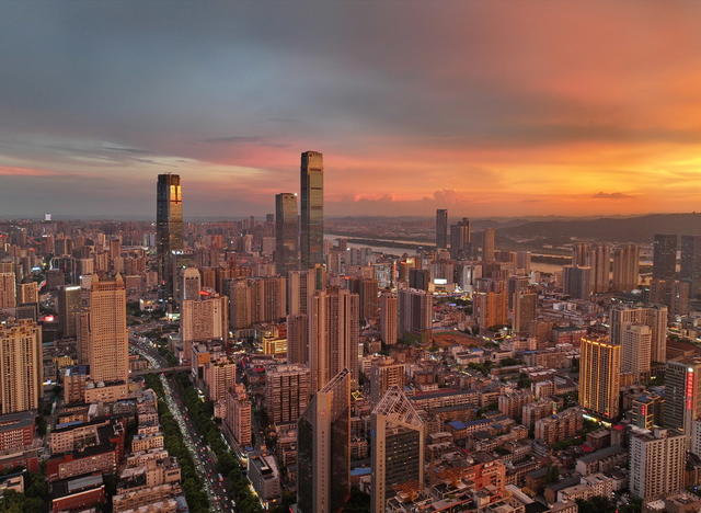 晚霞  红霞 美景