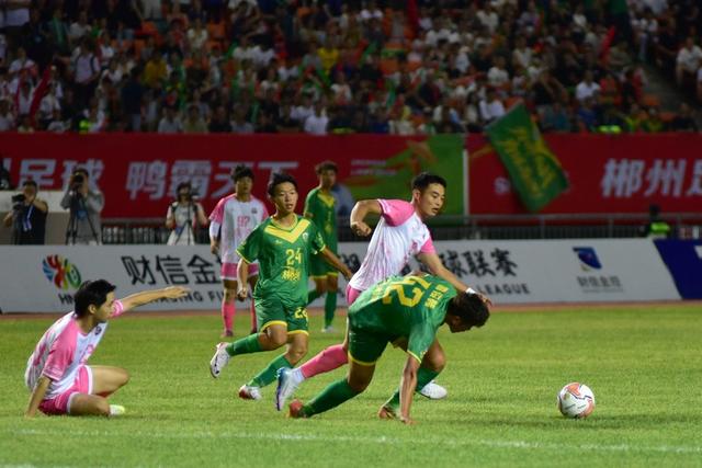 足球 比赛 湘超 体育  郴州