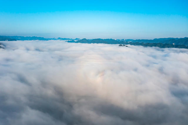 云海  湘西  山川  