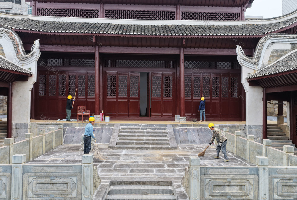 湖南省  文物保护单位 孔圣庙 城步  修缮