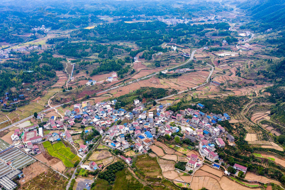 田园  民居  泸溪  秋天 