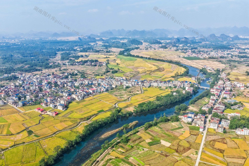 湖南道县：良田阡陌绘“丰”景