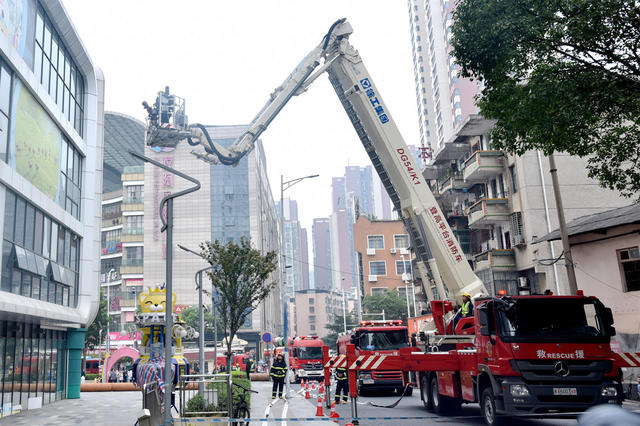 消防 实战 演练 灭火 攻坚 协同作战 公共聚集场所