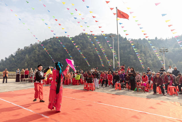 重阳 汇祥村 老人 传统美德 爱老敬老