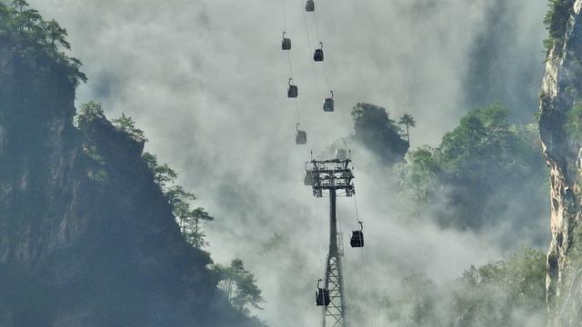 旅游 国庆中秋长假 张家界 武陵源 张家界国家森林公园 天子山 