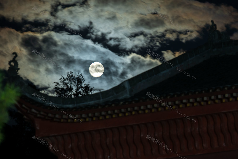 中秋 月亮 明月 赏月 娄底