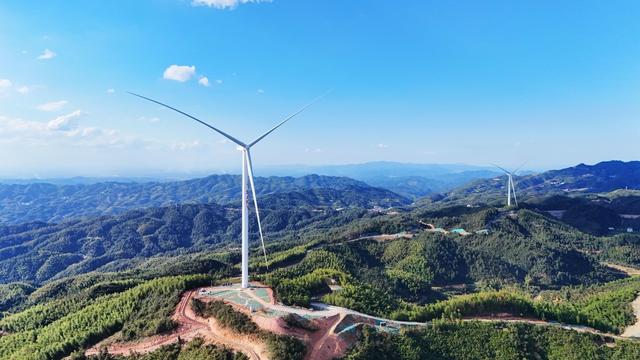 风力发电  乡村振兴
