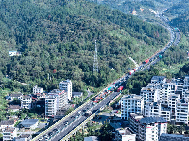 武深高速 湖南桂东 假期尾声 返程