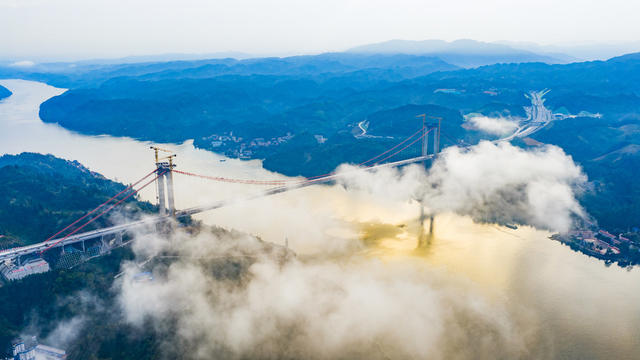 交通  高速公路  G59  特大桥  怀化  沅陵