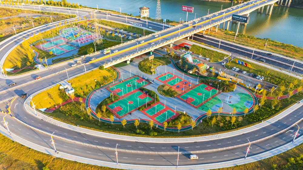 冬日健身 体育公园 民生福祉 休闲锻炼