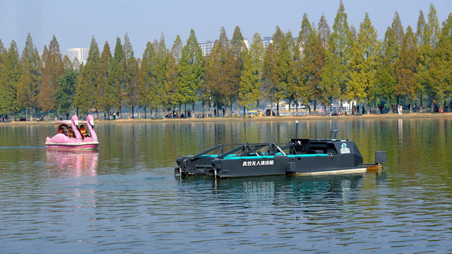 智能无人驾驶清洁船