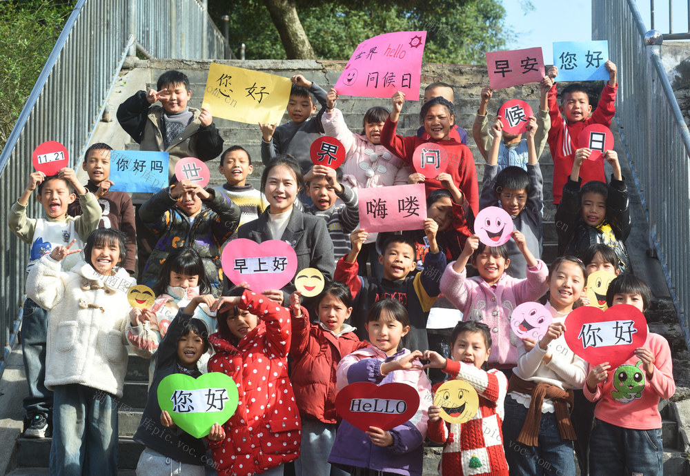 嘉禾：微笑问候 传递温暖