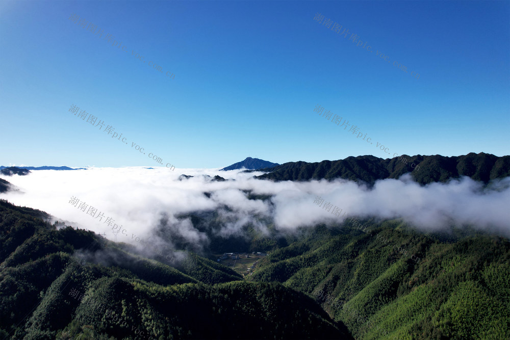 湖南桂东 雾涛 五花村