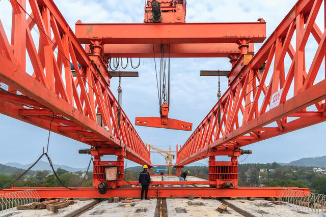 民生工程  渡改桥  调元湘江大桥  建设