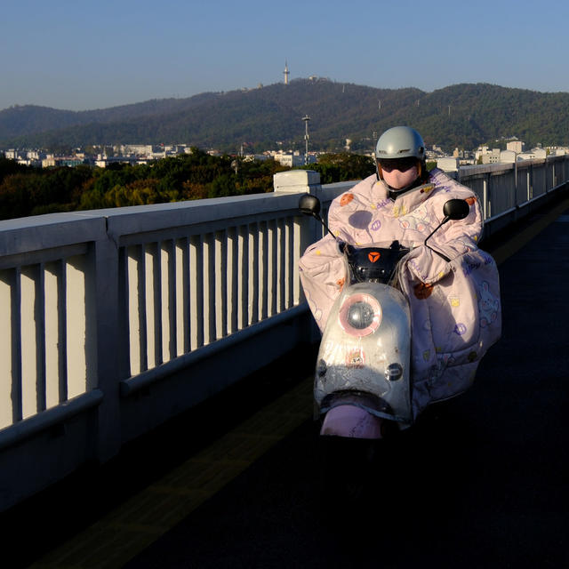 “全副武装” 防寒保暖